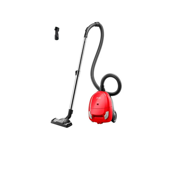 Aspiradora Atvio Canister Con Bolsa 1.5 Litros 1200 Watts Roja
